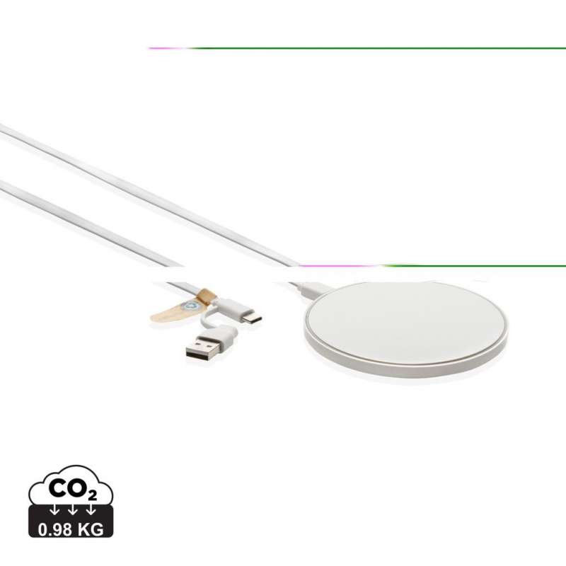 Caricatore Induzione Wireless 10W Plastica RIC 150 cm a prezzi all'ingrosso - Caricabatterie a induzione a prezzi all'ingrosso