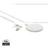 Chargeur induction 10 Watts en plastique recyclé RCS - Accessoire recyclable à prix de gros