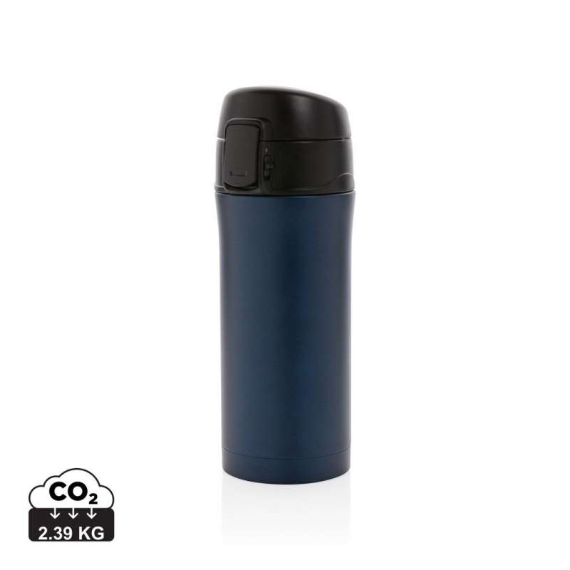 Mug à verrouillage facile métallique mat - mug en métal à prix de gros