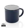 Mug vintage cerâmico 280ml com alça curva - caneca de cerâmica ou porcelana a preço grossista Mug vintage cerâmico 280ml com alça curva - caneca de cerâmica ou porcelana a preço grossista