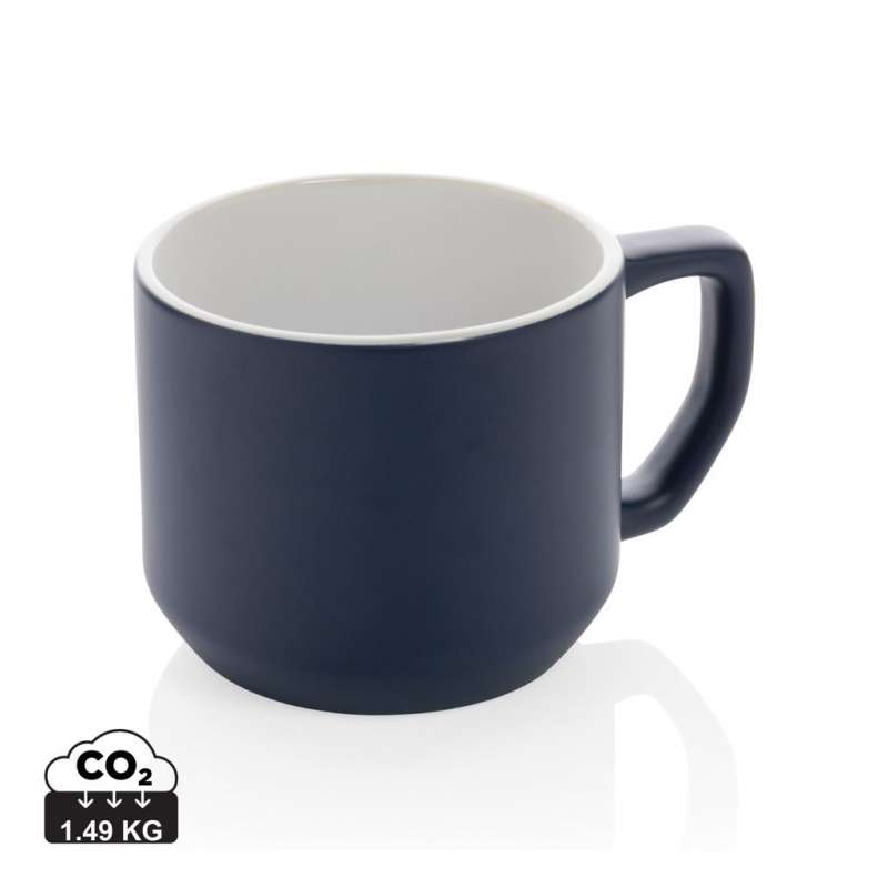Modern 350ml Ceramic Mug in Gift Box - ceramic or porcelain mug at wholesale prices