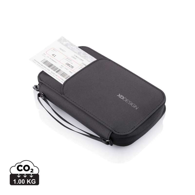 Recycled 5.5-Inch Phone & Passport Holder at wholesale prices - Passport holder at wholesale prices