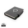 A5 PU Notebook with 10 Watts Magnetic Charger - Wireless charger at wholesale prices