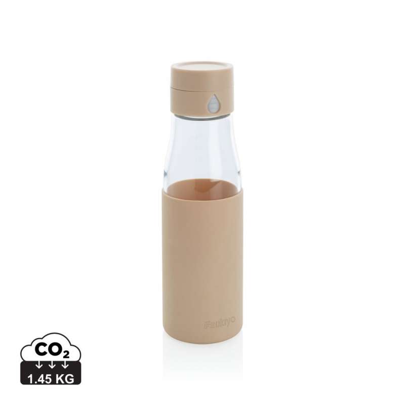 Borosilikatglasflaska 600ml med mätare - Vattenflaska till grossistpris