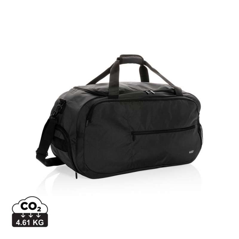 61cm Recycled Polyester Sports Bag with Pockets - Sports bag at wholesale prices