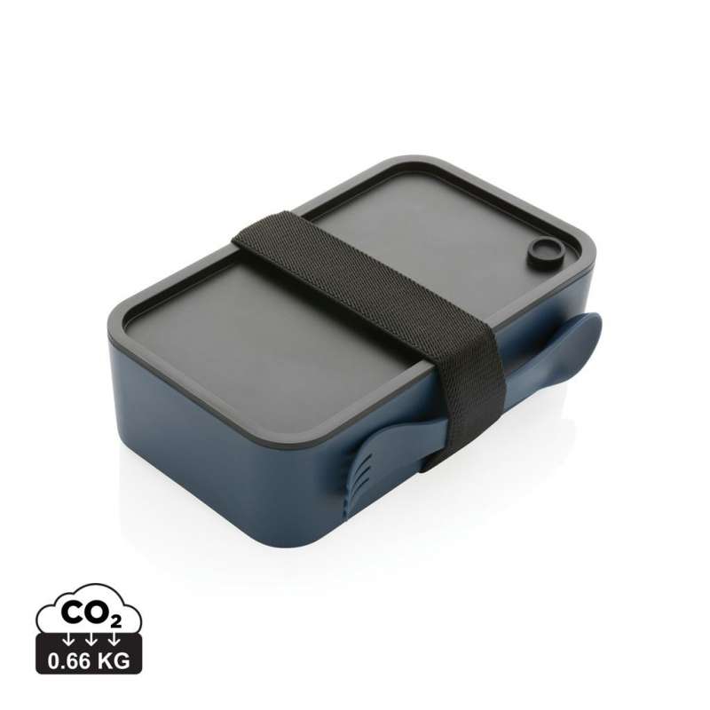 Lunchbox 0,8 Liter mit Besteckset - Lunchbox zu Großhandelspreisen