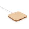TrådlØs oplader 5 Watts i FSC bambus 9,2 cm - Induktionsoplader til engrospris TrådlØs oplader 5 Watts i FSC bambus 9,2 cm - Induktionsoplader til engrospris
