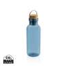 Bouteille 680ml en rPET GRS, couvercle en bambou FSC® - Accessoire recyclable à prix grossiste