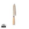 Santoku Mes 31 cm Pakkawood Handvat - Keukenmes tegen groothandelsprijzen Santoku Mes 31 cm Pakkawood Handvat - Keukenmes tegen groothandelsprijzen
