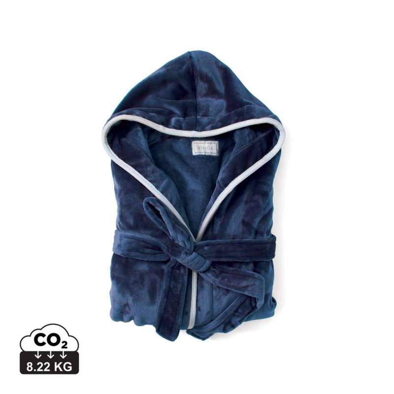 Peignoir de luxe en peluche RPET Louis taille L-XL - Peignoir à prix grossiste