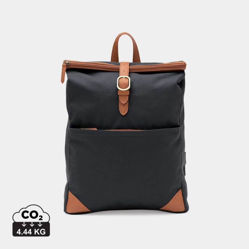 Rucksack aus 100% recyceltem Polyester 31x10x42 cm - Recycelbares Zubehör zu Großhandelspreisen