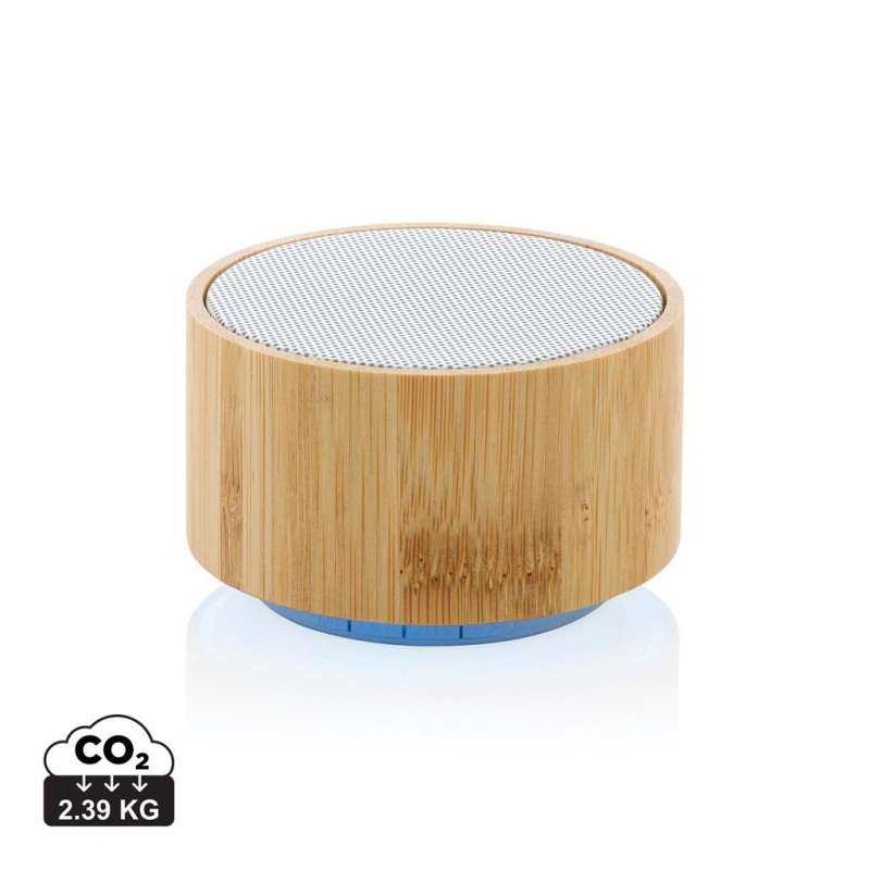 Altoparlante wireless 3W in bambù 4.3xø7.4 cm - Bluetooth a prezzi all'ingrosso