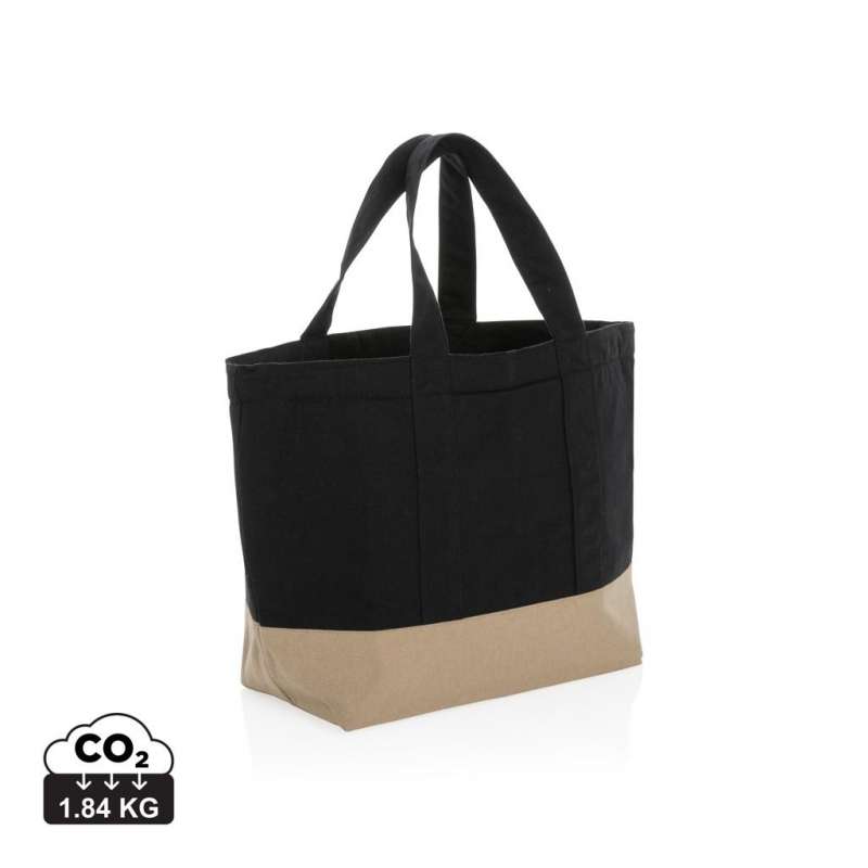 Bolsa isotérmica pequeña de lona reciclada - Accesorio reciclable a precios de mayorista