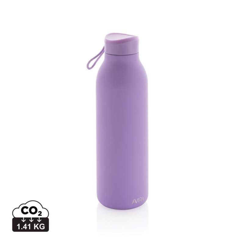 Bouteille isotherme 500ml en acier recyclé RCS - Gourde à prix grossiste