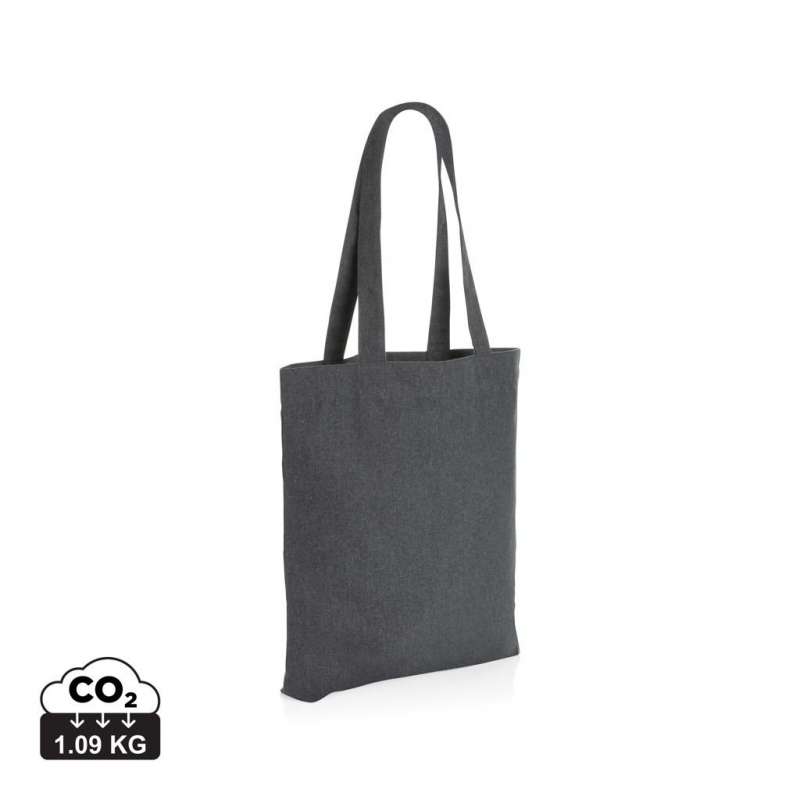 Tote Bag aus 285gsm recycelter Baumwolle 36,5 cm zu Großhandelspreisen - Recycelbares Zubehör zu Großhandelspreisen