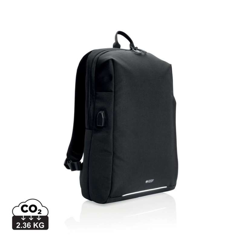 Sac à dos avec port USB ordinateur 15,6' Swiss Peak AWARE - Sac à dos à prix de gros