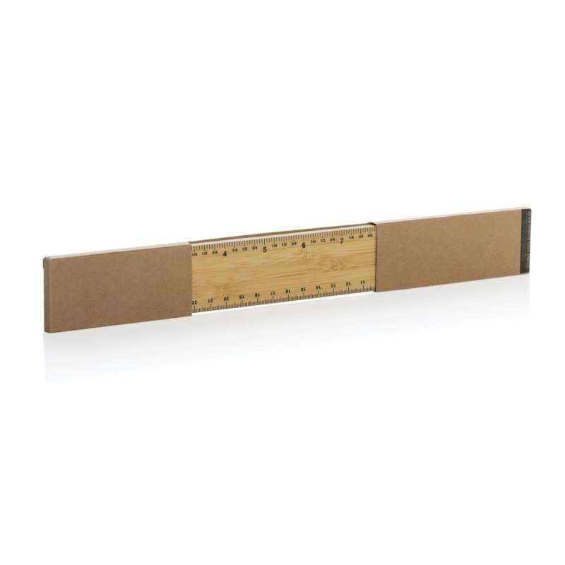 30cm Thick Double-Sided Bamboo Ruler - Rule at wholesale prices
