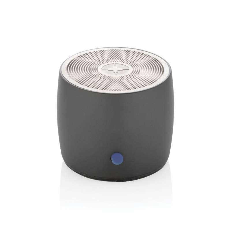 Enceinte 3W aluminium recyclé RCS Swiss peak - Haut-parleur à prix grossiste