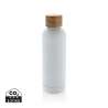 Bouteille iso en acier inox recyclé certifiée RCS Wood - Accessoire recyclable à prix de gros Bouteille iso en acier inox recyclé certifiée RCS Wood - Accessoire recyclable à prix de gros