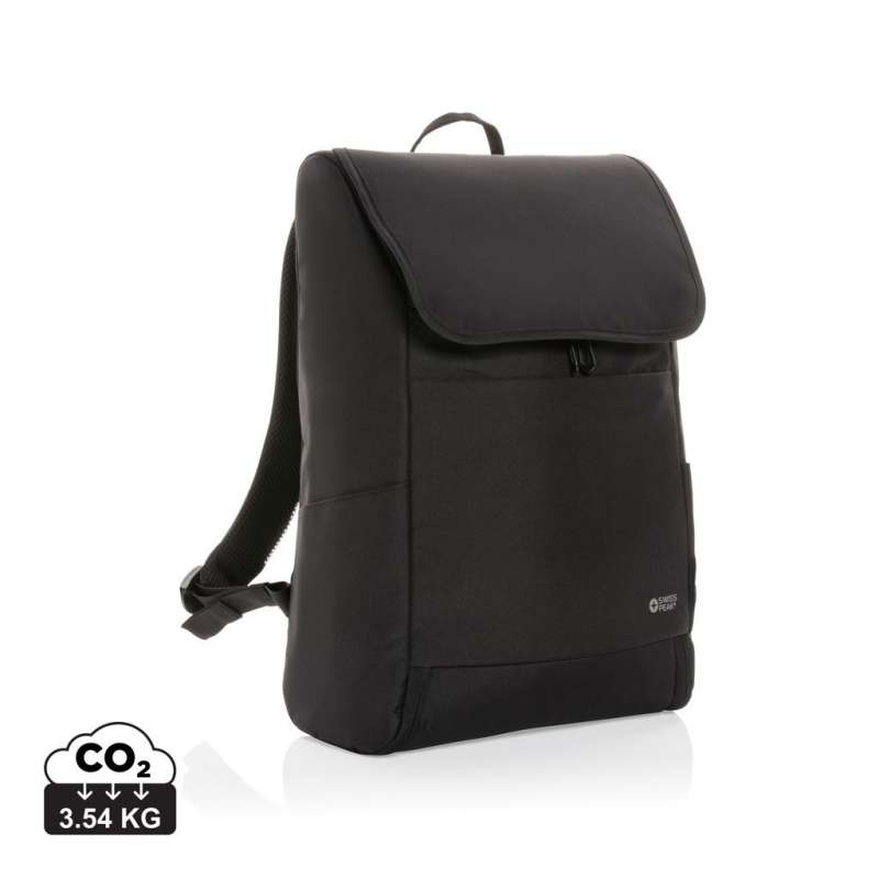 Sac à dos 15 en rPET AWARE Swiss Peak Fern à prix de gros - Sac à dos à prix grossiste