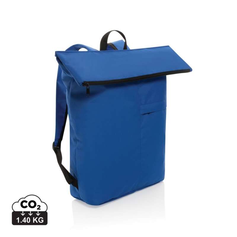 Faltbarer rPET Rucksack 30x14,5x46 cm - Recycelbares Zubehör zu Großhandelspreisen