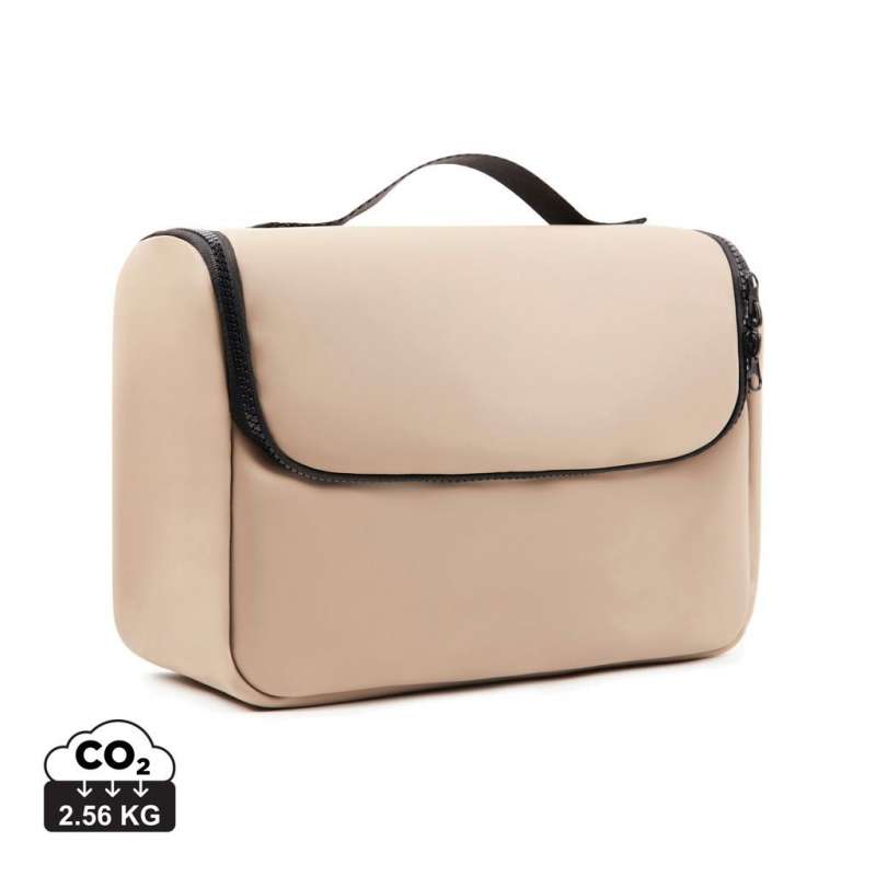 Trousse da viaggio in nubuck-PU 26x10x17 cm - Trousse da toilette a prezzi all'ingrosso