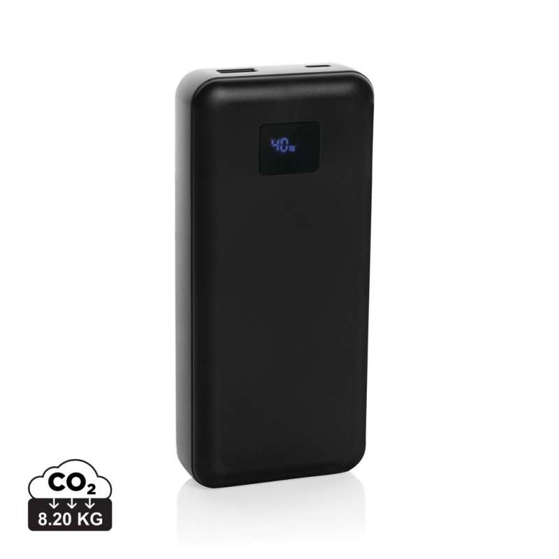 SuperPowerbank 20.000mAh et 65W en plastique RCS Gridley à prix grossiste - Chargeur à prix de gros