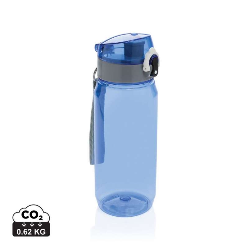 Wasserdichte 600ml rPET Flasche mit Deckel zu Großhandelspreisen - Flasche zu Großhandelspreisen