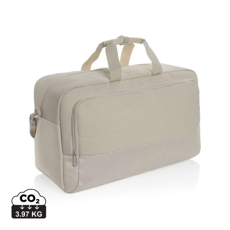 Spacious Modern rPET Weekend Travel Bag - Recyclable accessory at wholesale prices