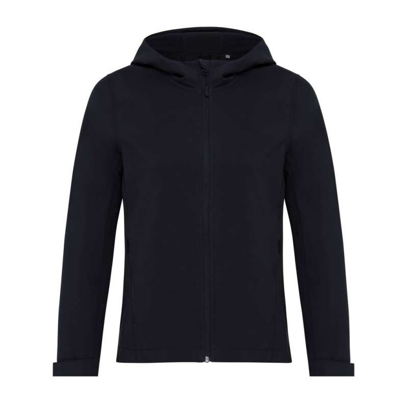 Veste femme soft shell en polyester recyclé Iqoniq Makalu à prix grossiste - Softshell à prix de gros