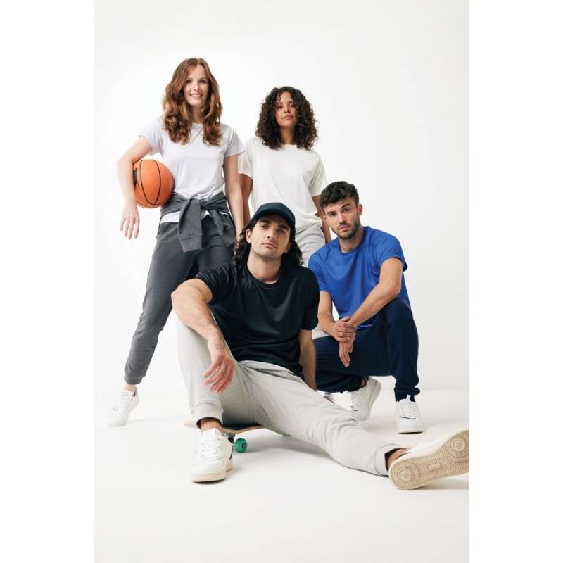 T-shirt sport unisexe medio in poliestere riciclato - T-shirt sportivo a prezzi all'ingrosso