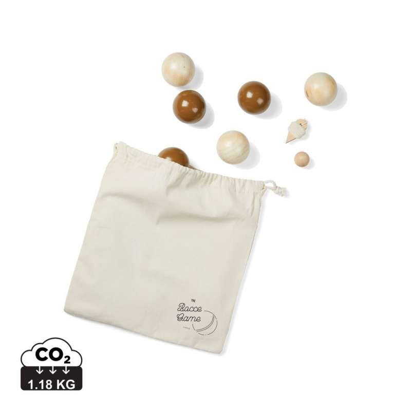 VINGA Houten Jeu de Boules 6,5 cm - Houten spel tegen groothandelsprijzen