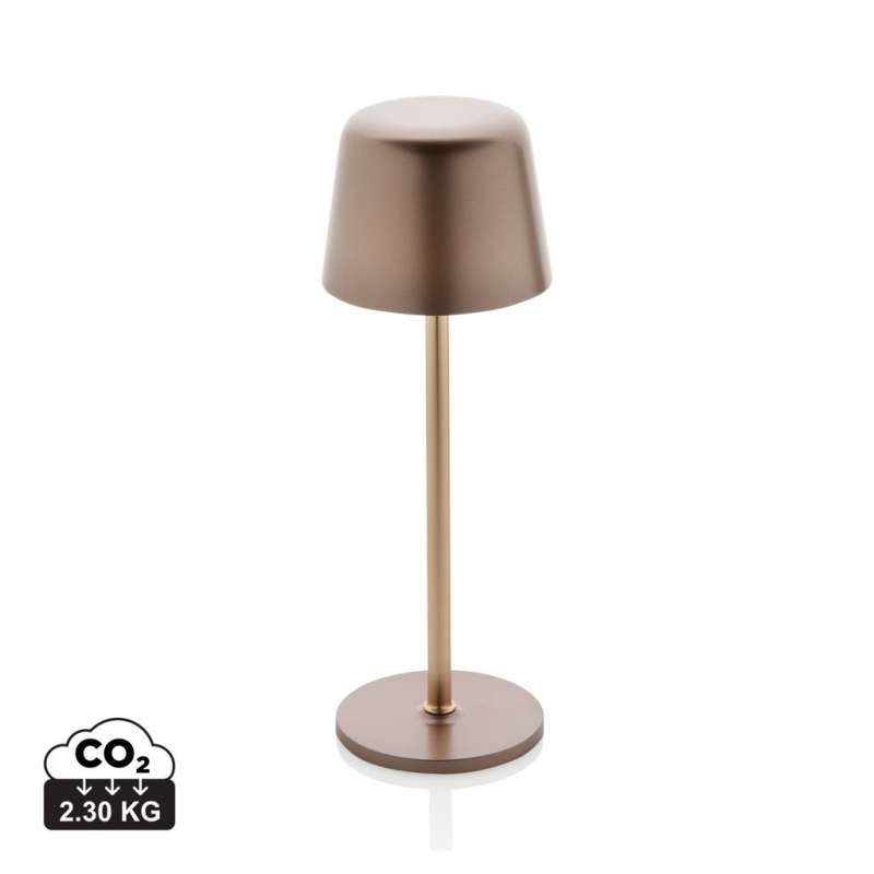 Lampe de table rechargeable par USB en plastique RCS Zenic à prix grossiste - Lampe de bureau à prix de gros