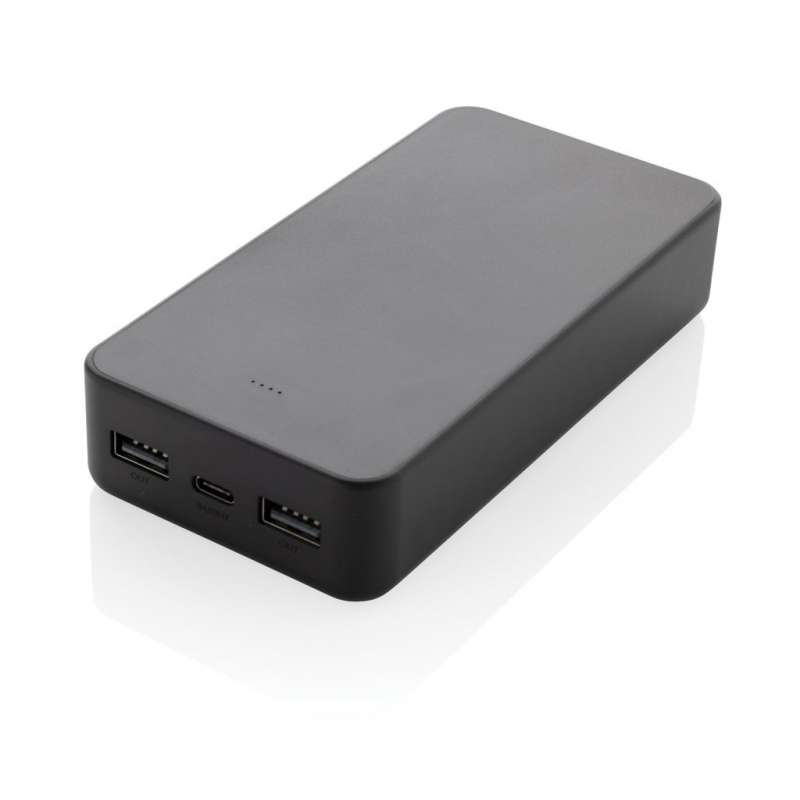 20,000mAh Recycled ABS USB-C Power Bank - Power bank / external battery at wholesale prices