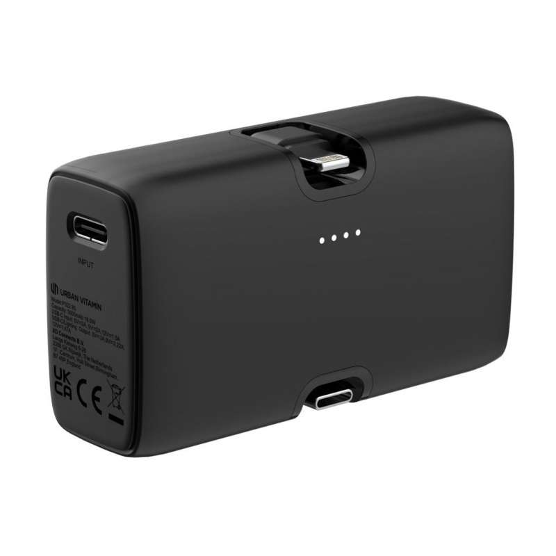 Powerbank 20W PD en plastique RCS Urban Vitamin Los Angeles - Powerbank / batterie externe à prix grossiste