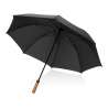 Parapluie 30 en rPET Aware et poignée en acacias - Parapluie à prix de gros Parapluie 30 en rPET Aware et poignée en acacias - Parapluie à prix de gros