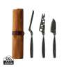Conjunto de Facas para Queijo Preto 3 Peças - Faca de queijo a preço grossista Conjunto de Facas para Queijo Preto 3 Peças - Faca de queijo a preço grossista