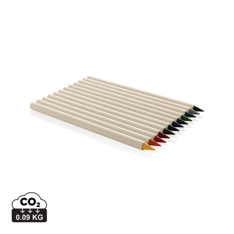 t of 12 Eco-Friendly Color Pencil - Eternal pencil at wholesale prices