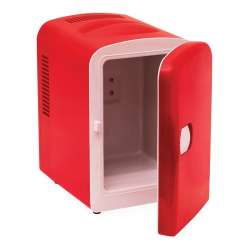 Mini réfrigérateur rouge...