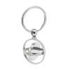 Porte-chaves giratório 7xØ3,5cm em metal - Porte-chaves de metal a preço grossista Porte-chaves giratório 7xØ3,5cm em metal - Porte-chaves de metal a preço grossista
