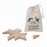 Holzpuzzle Tangram 14x7 cm mit Baumwollsack - Holzspielzeug zu Großhandelspreisen Holzpuzzle Tangram 14x7 cm mit Baumwollsack - Holzspielzeug zu Großhandelspreisen