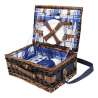 Picknickmand voor 2 personen - 41x31x19 cm - Picknickaccessoire tegen groothandelsprijzen