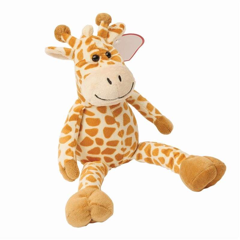Peluche girafa 27 cm em poliéster - Pelúcia a preço grossista