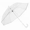 Transparenter Aluminium-Regenschirm Ø101 cm - Transparenter Regenschirm zu Großhandelspreisen