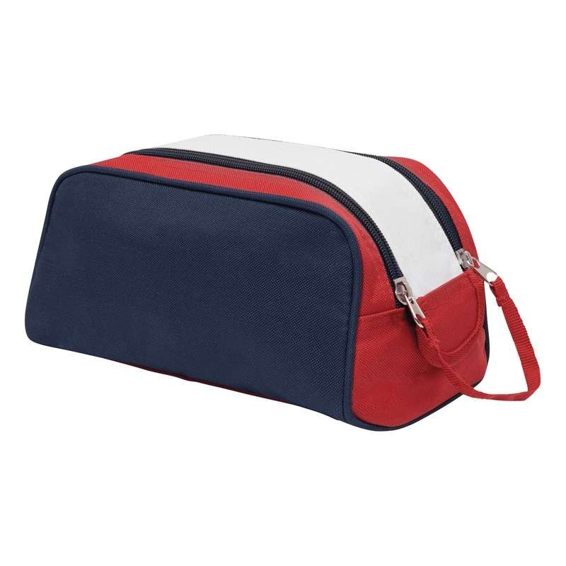 Toilettas 27x16x14,5 cm - Polyester - Toilettas tegen groothandelsprijzen