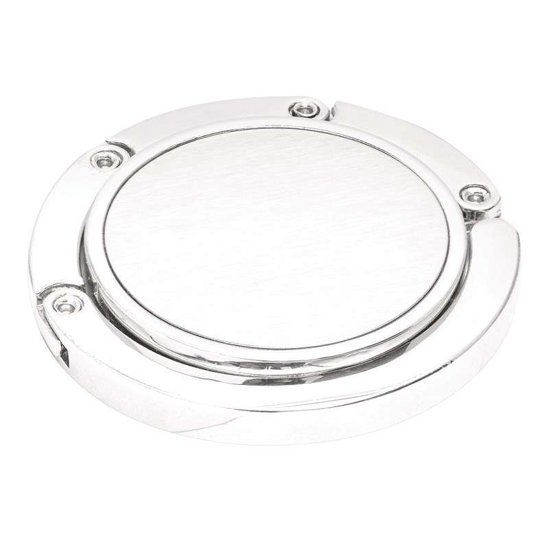 Porta sacos plegable de metal brillante 4,5 cm - Gancho para bolso a precios de mayorista