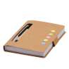 Mini notitieblok 10,5 x 8 cm met pen - Plaknotities tegen groothandelsprijzen
