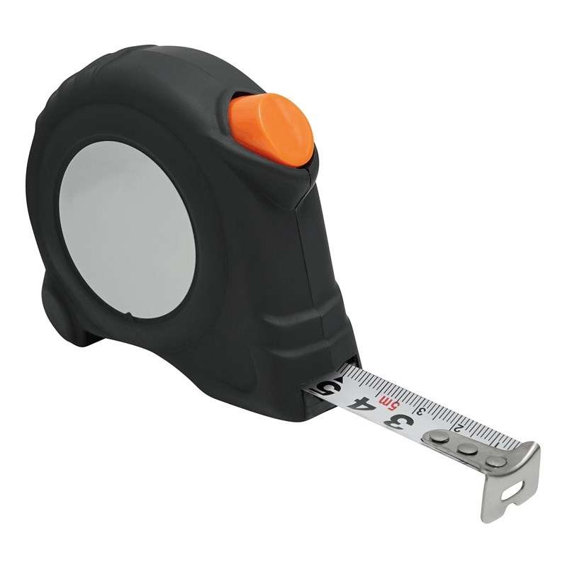 Maßband 5m mit Gummihülle und Clip - Metrische Maßband zu Großhandelspreisen