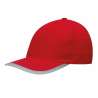 Gorras 6 segmentos con bandas reflectantes - Gorra a precios de mayorista