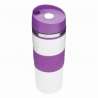 Dubbelwandige thermosmok 400 ml met siliconehandgreep - Isothermische mok tegen groothandelsprijzen